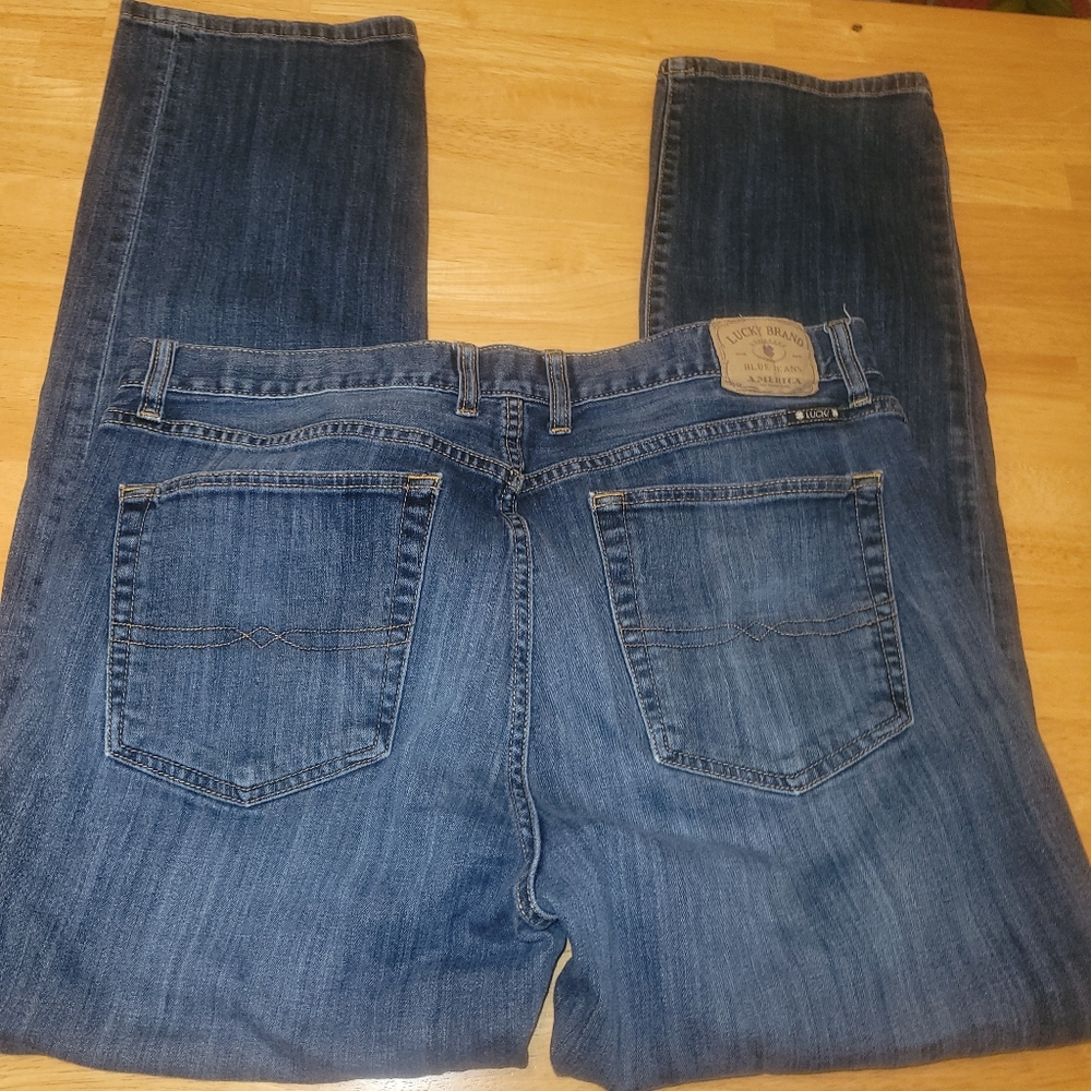 Lucky Brand 429 classic straight jeans 36 / 32
